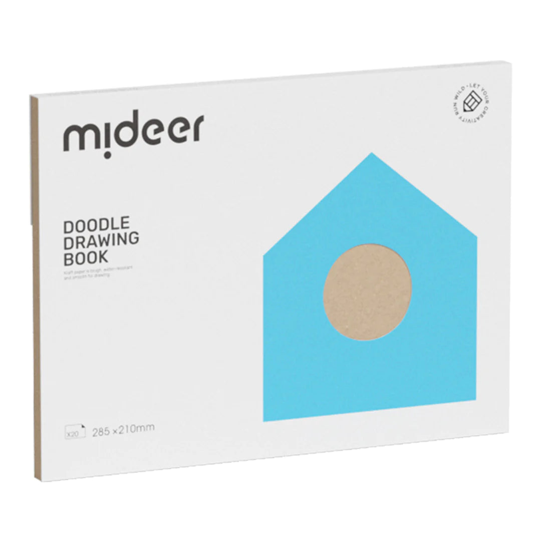 Mideer - Drawing Doodle Book | Kraft Paper