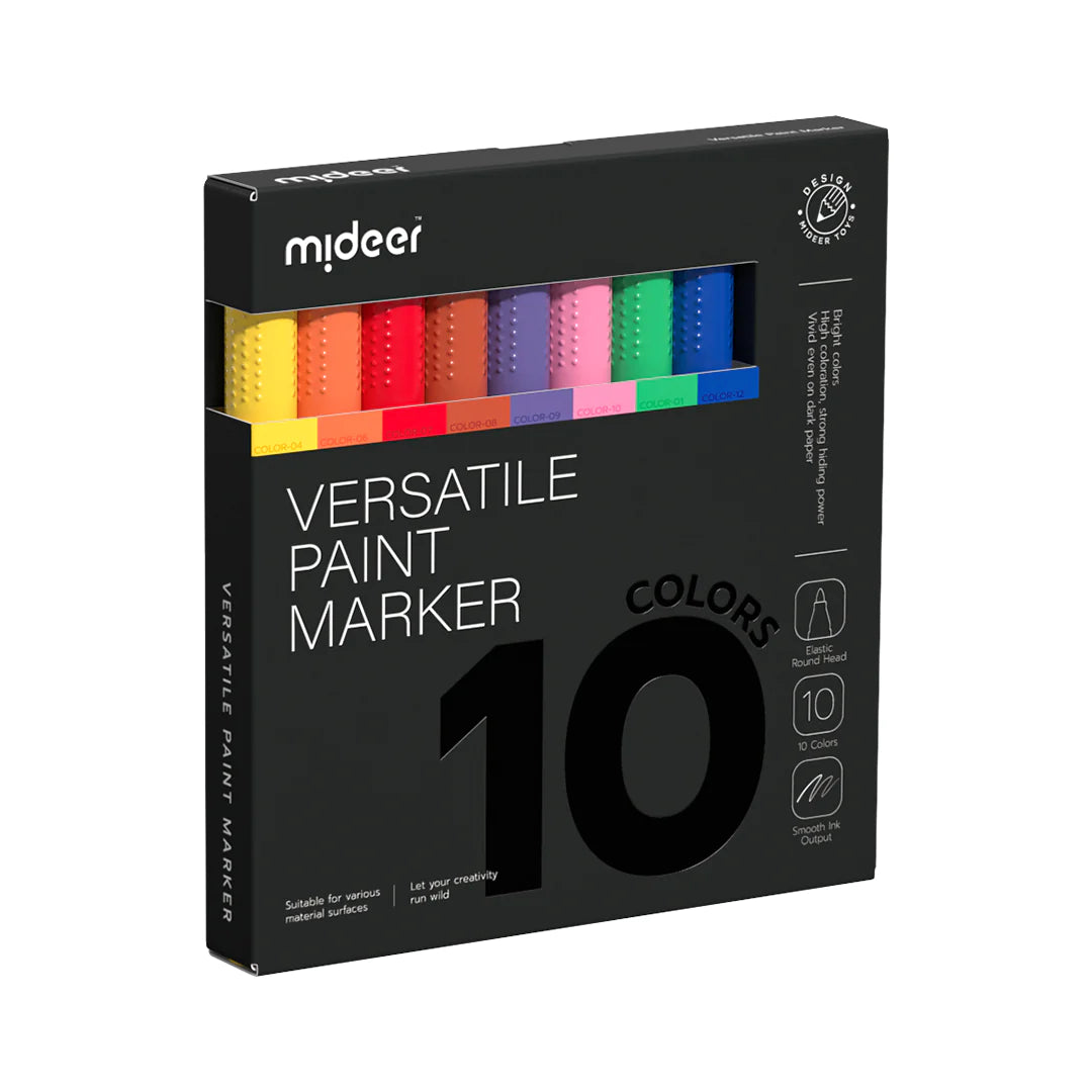 Mideer - Versatile Paint Marker | 10 colors