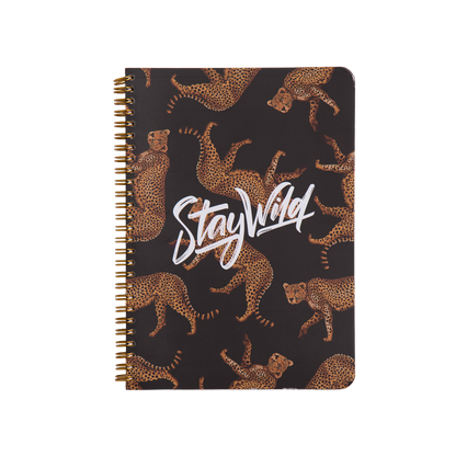 Mofkera | مفكرة | Cheetah Wire Notebook- Small