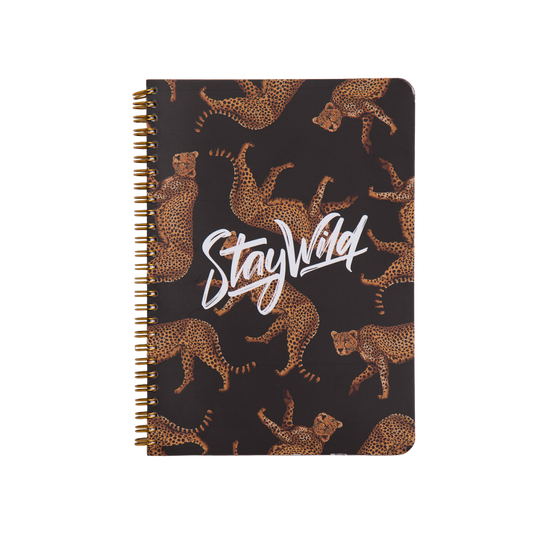 Mofkera | مفكرة | Cheetah Wire Notebook- Small