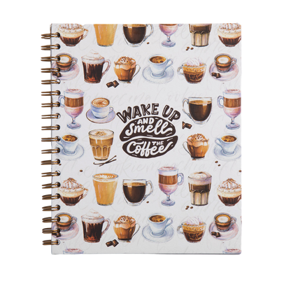 Mofkera | مفكرة | Coffee Wire Notebook- Large