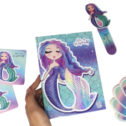 Mofkera | مفكرة | Sketchbook Set | Mermaid 5