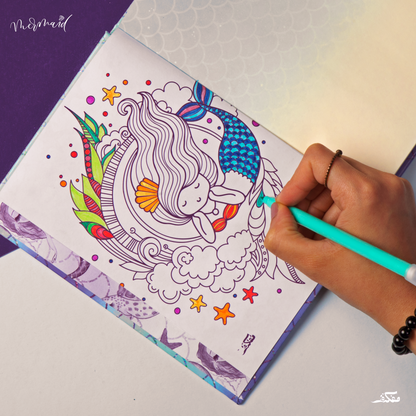 Mofkera | مفكرة | Sketchbook Set | Mermaid 2