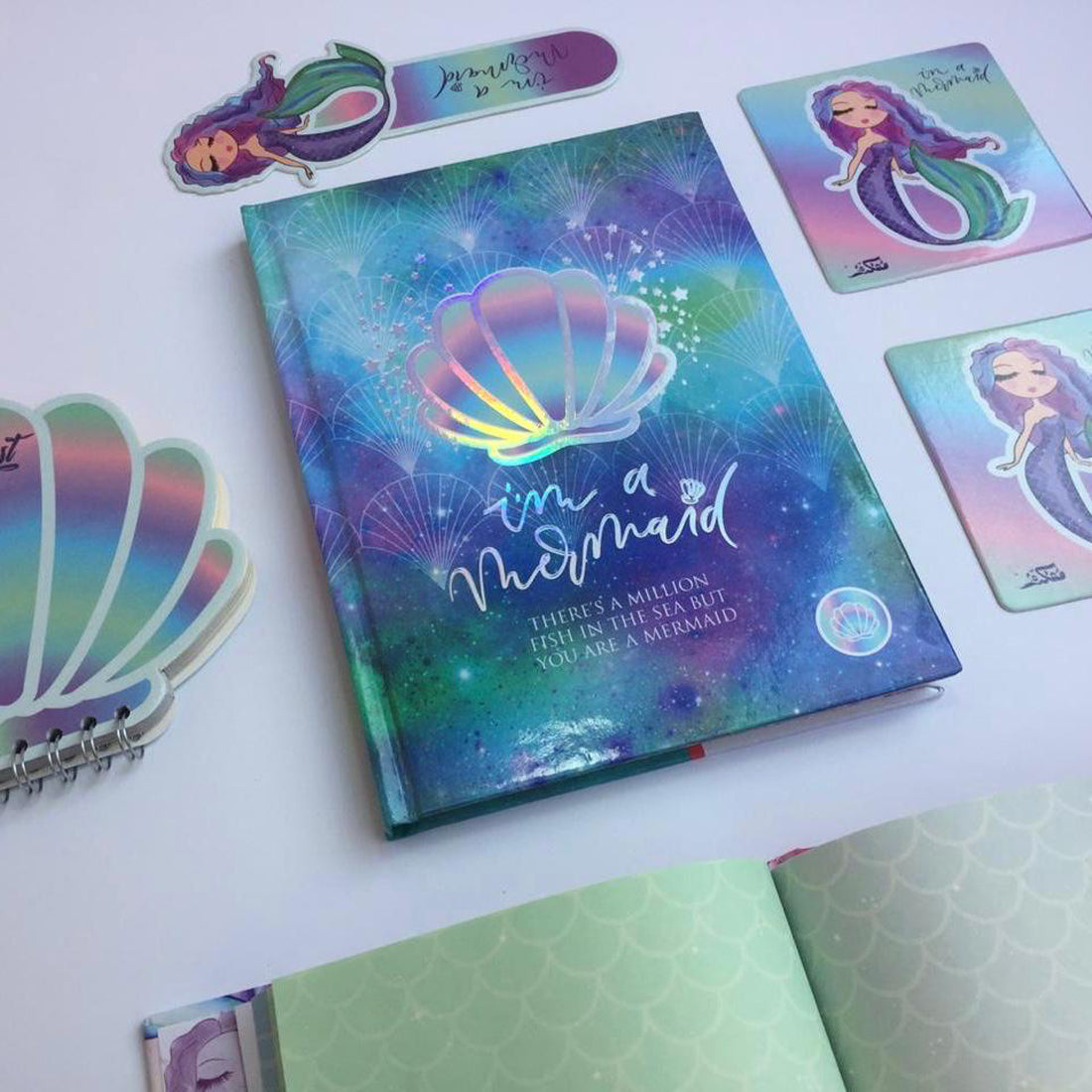 Mofkera | مفكرة | Sketchbook Set | Mermaid 4