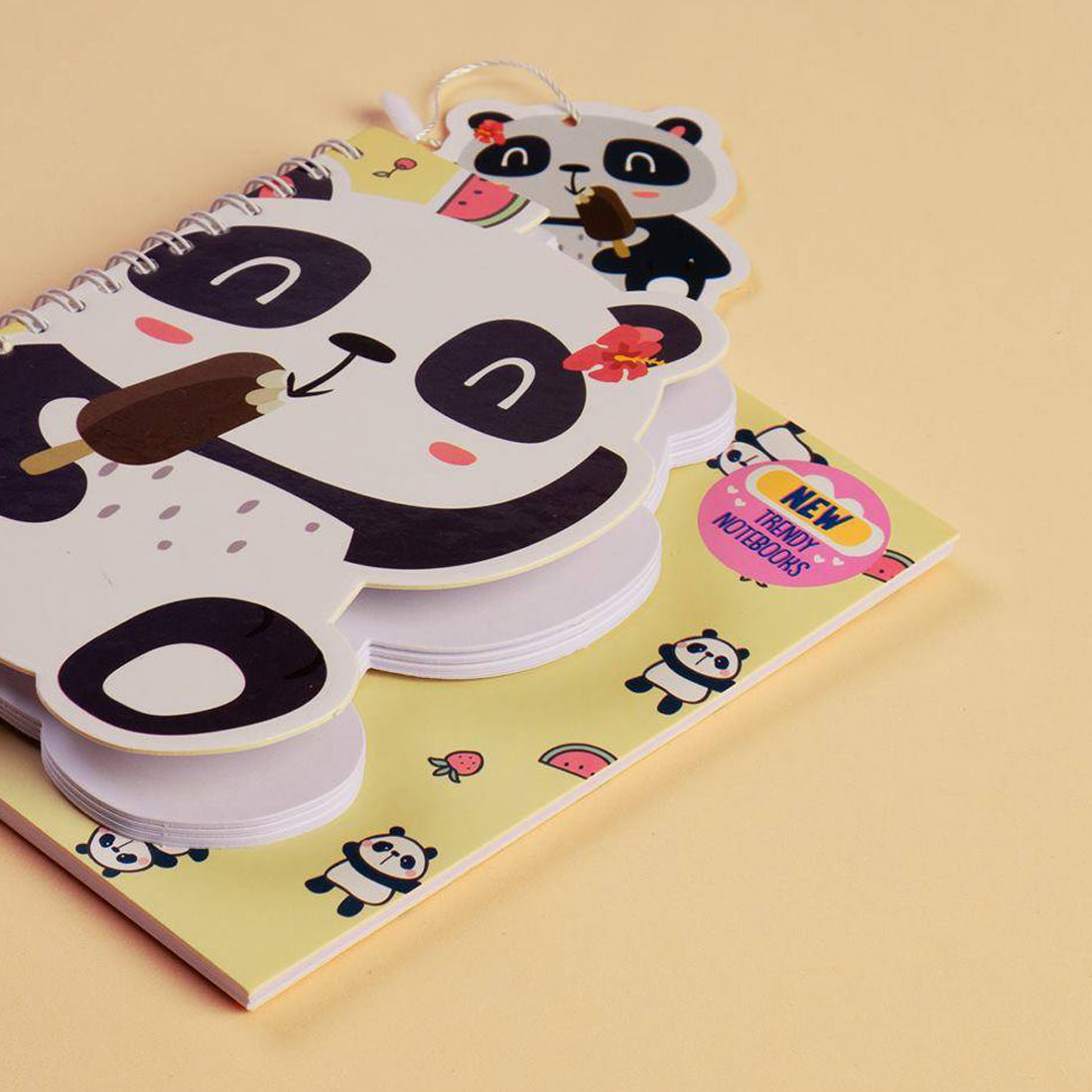 Mofkera | مفكرة | Trendy Wire Notebook - Panda