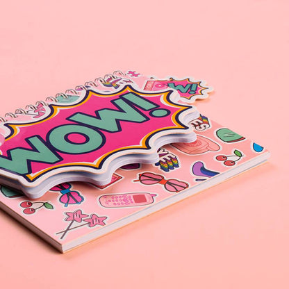 Mofkera | مفكرة | Trendy Wire Notebook - Wow