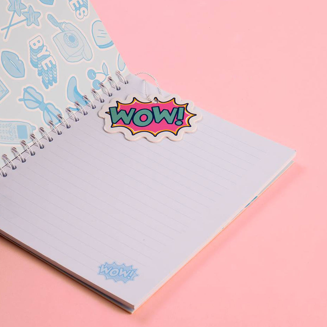 Mofkera | مفكرة | Trendy Wire Notebook - Wow