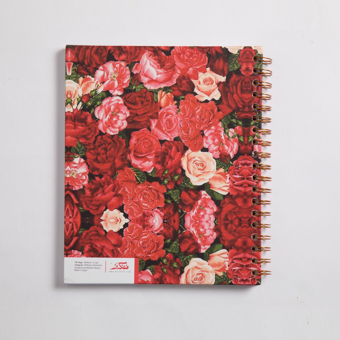 Mofkera | مفكرة | Floral Dreams Wire Notebook- Small