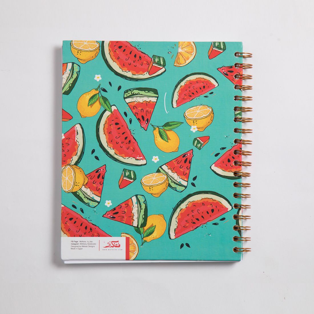 Mofkera | مفكرة | Watermelon Wire Notebook- Small