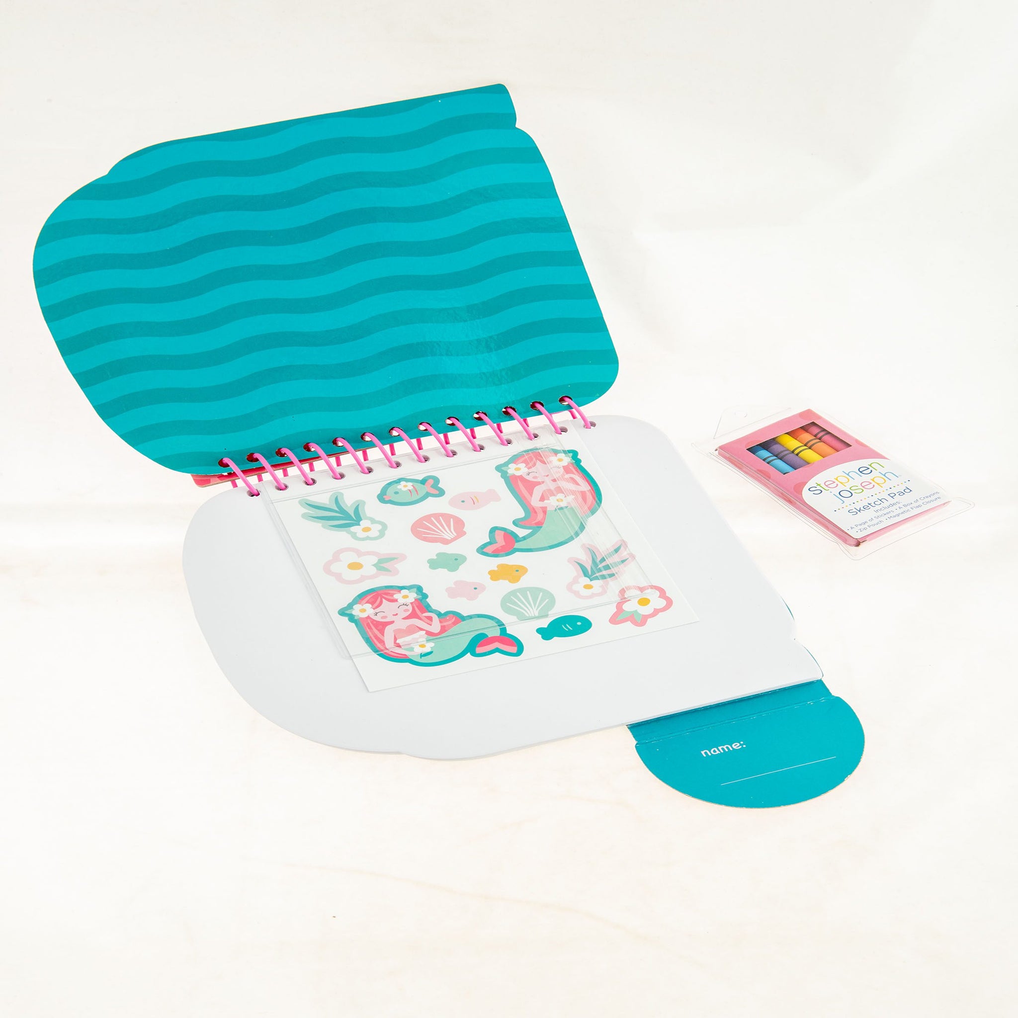 Stephen Joseph - Shaped Sketch Pad - Mermaid | BambiniJO