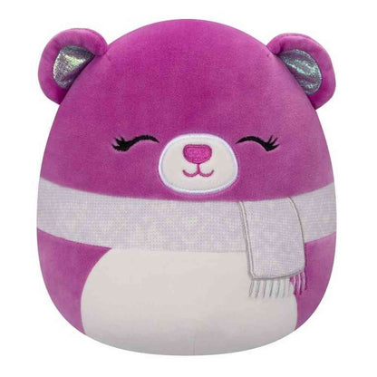 Squishmallows - Little Plush 7.5" Crisanta - Purple Bear With Scar