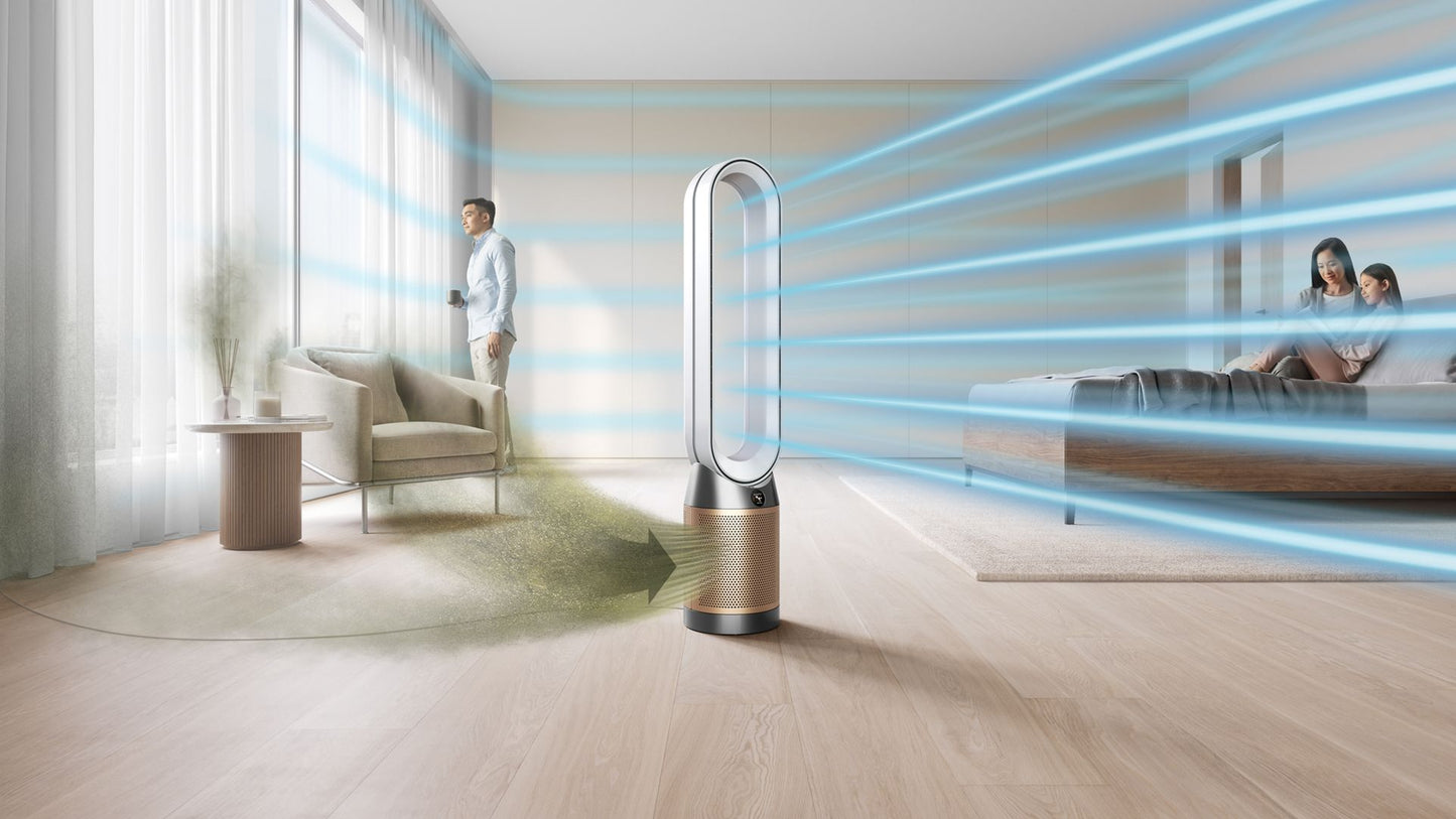 Dyson -  Air Purifier Cool Formaldehyde TP09 - Nickel/Gold