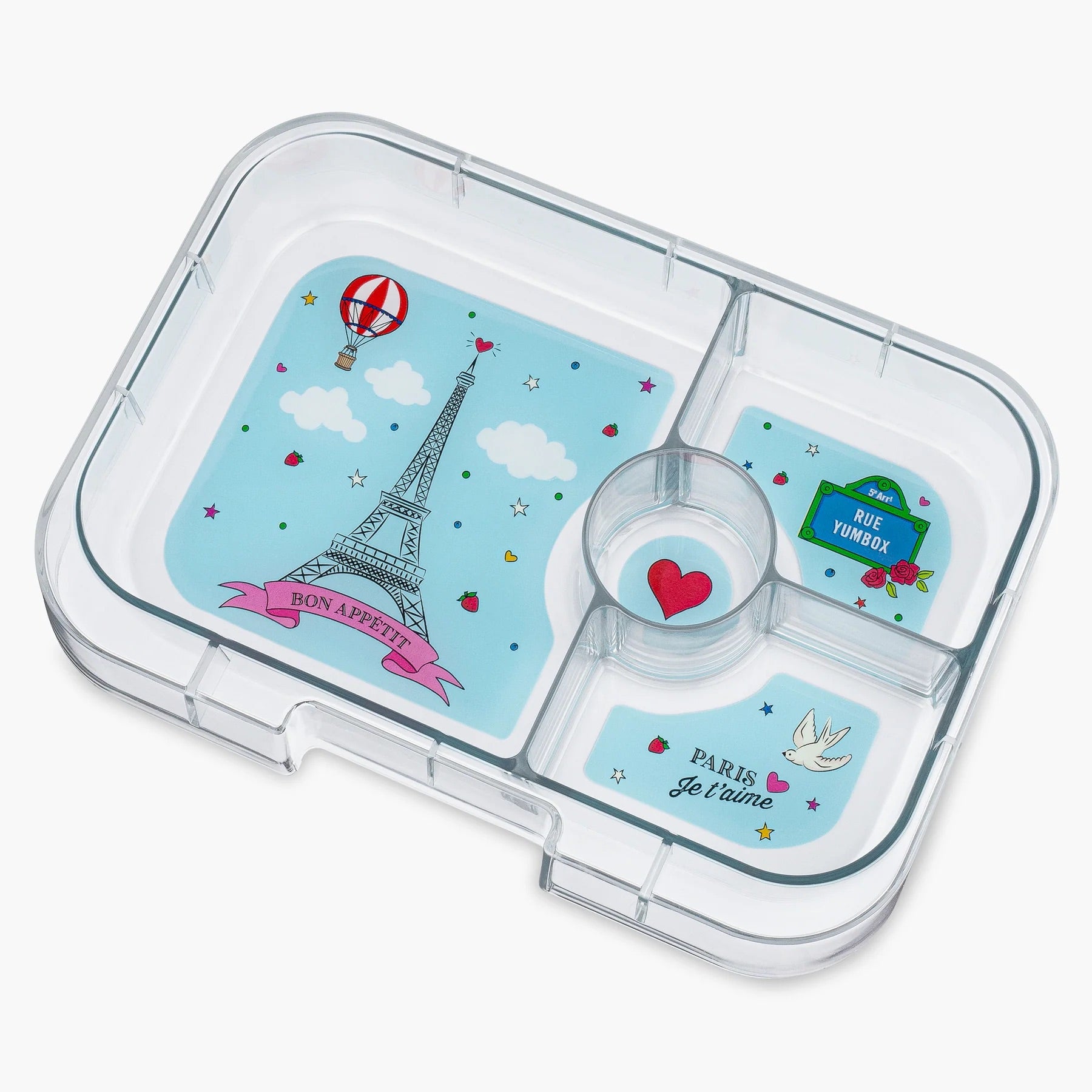 Yumbox Original - Leakproof Bento Lunch box for Kids (2-7 Years) with 5  Compartments, Easy-Open Latch, Optimal Portion Sizes; Perfect for Kid  Packed