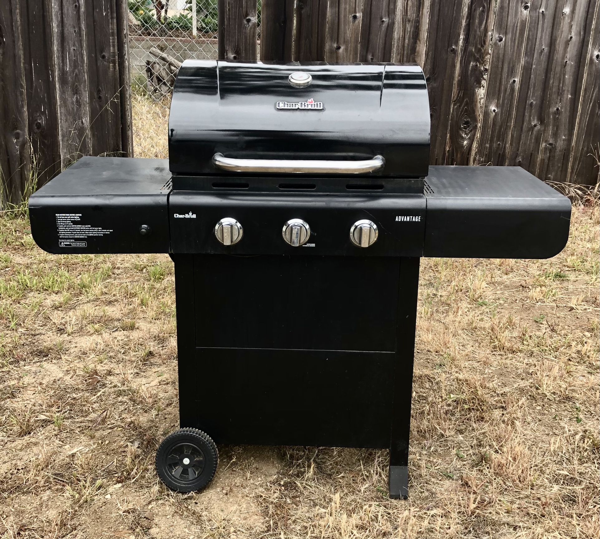 Char Broil Advantage 3 Burner Outdoor Gas Grill BambiniJO