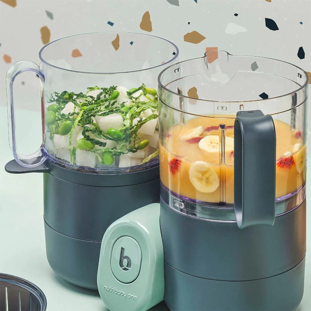 Babymoov - Nutribaby One Food Processor Steamer Blender + Accessories