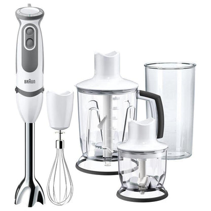 Braun - MultiQuick 5 Vario Hand Blender With Attachments 1000 Watt