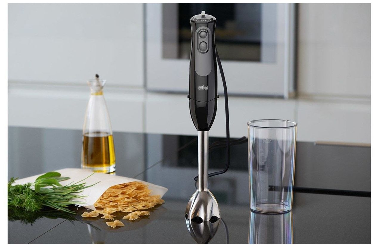 Braun - Multi Quick3 Hand Blender 900 Watt, 600ml, Black - MQ3135