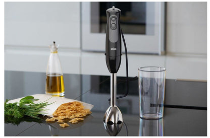 Braun - Multi Quick3 Hand Blender 900 Watt, 600ml, Black - MQ3135