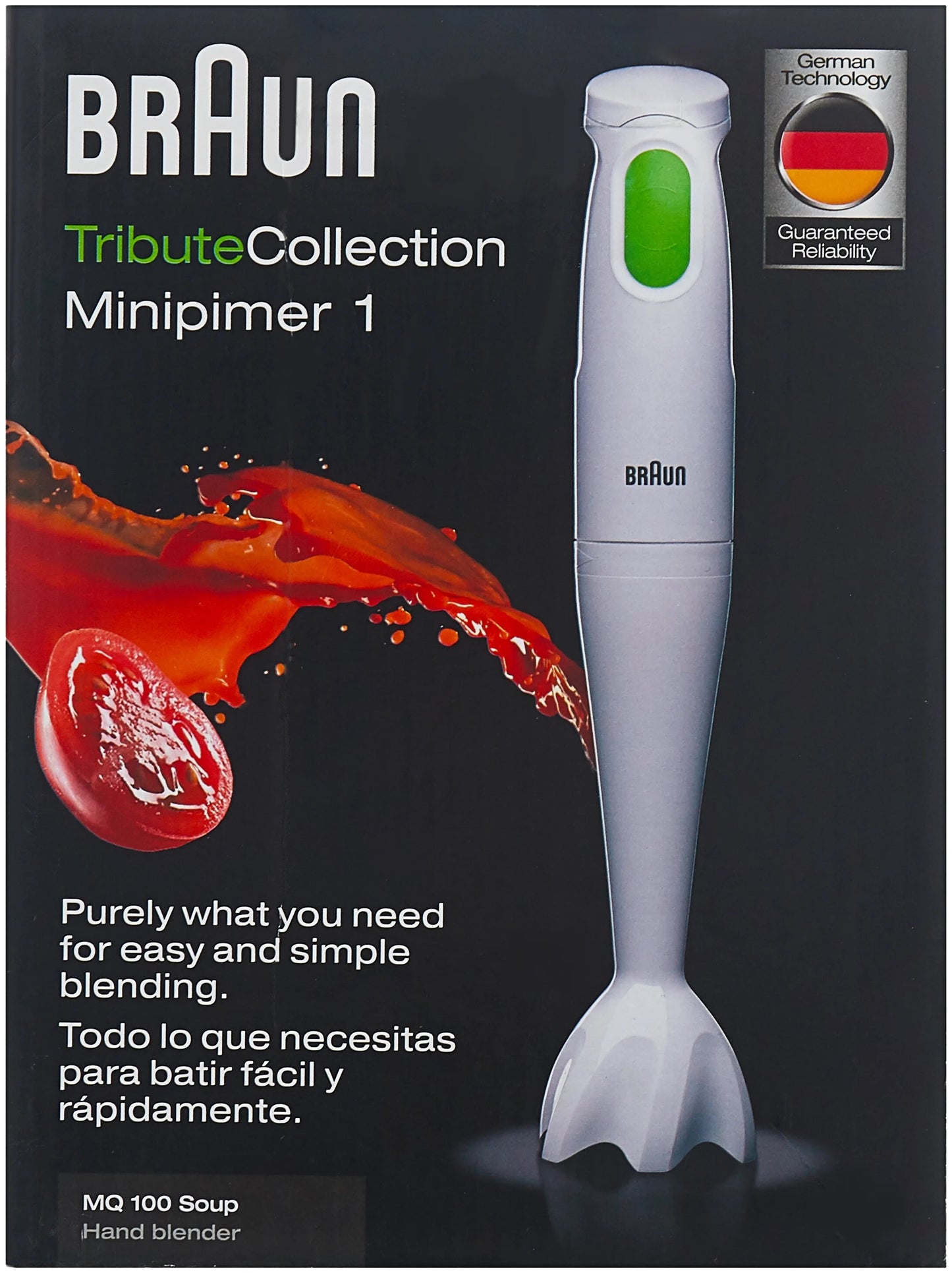 Braun - MultiQuick 1 Hand blender MQ 100 Soup