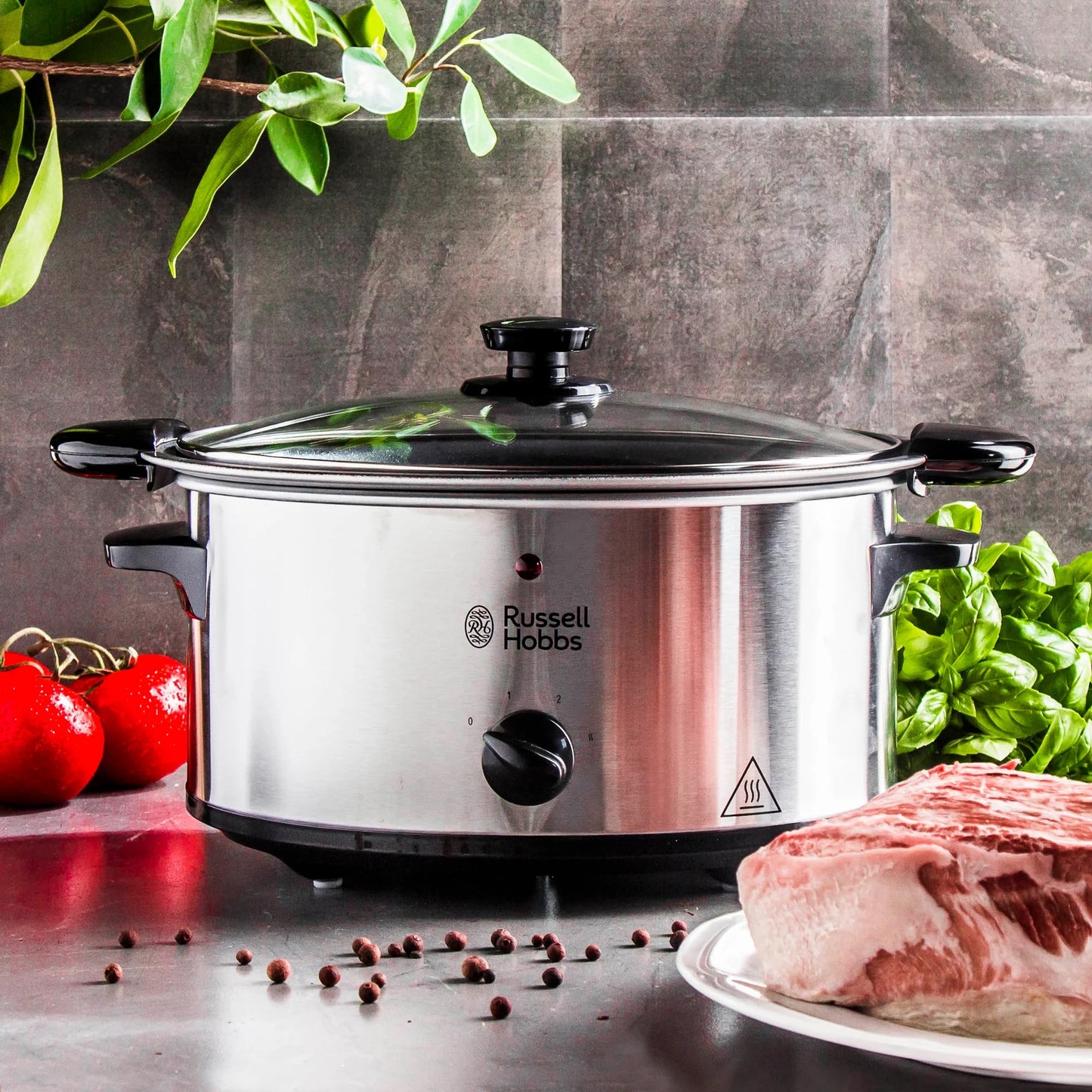 Russell Hobbs - Slow Cooker Stainless Steel | 3.5L