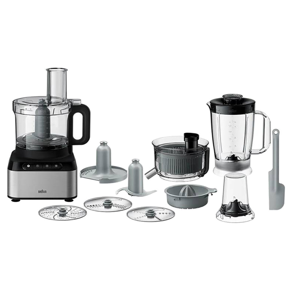 Braun - 12 In 1 Food Processor | 800W, 2.1L Bowl