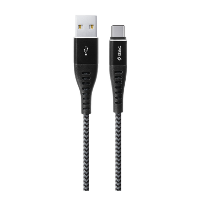 ttec - ExtremeCable Charge / Data Cable , Type-C , 150cm | Black