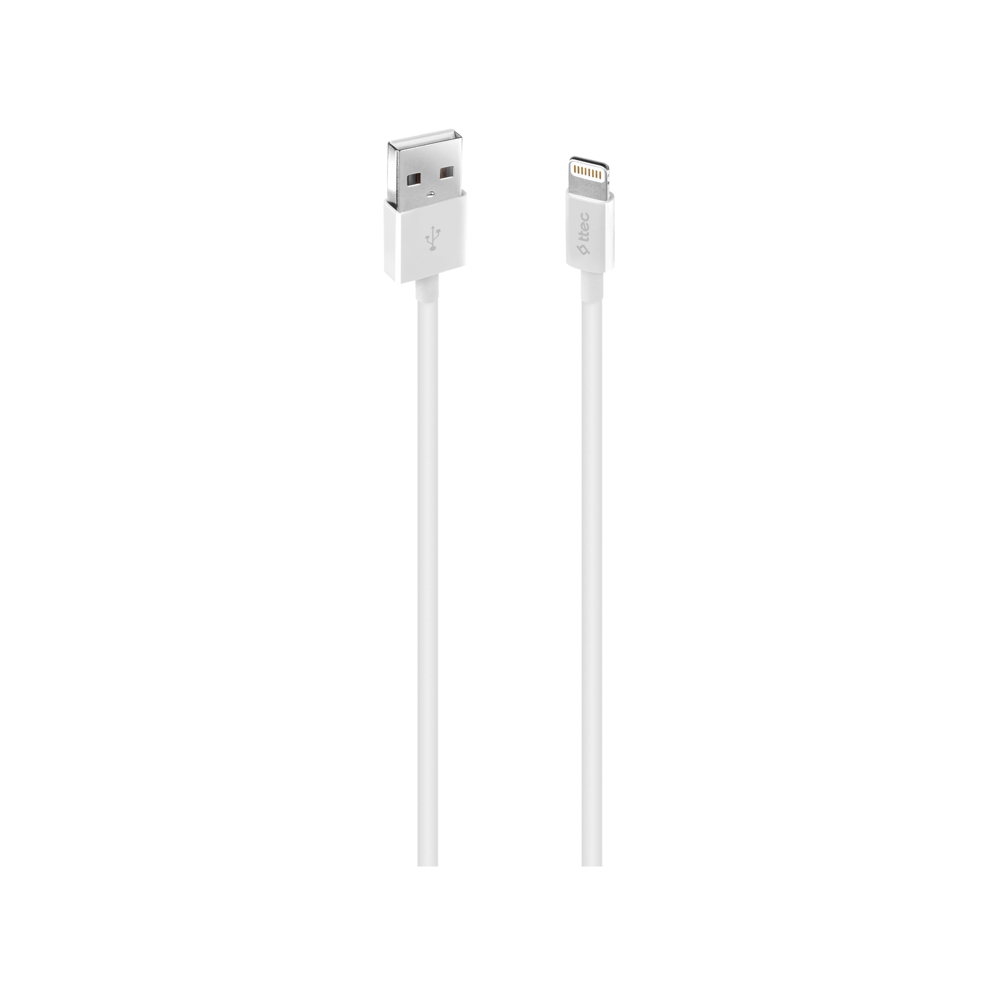 ttec - Lightning USB Charge / Data Cable  | 100cm |  White