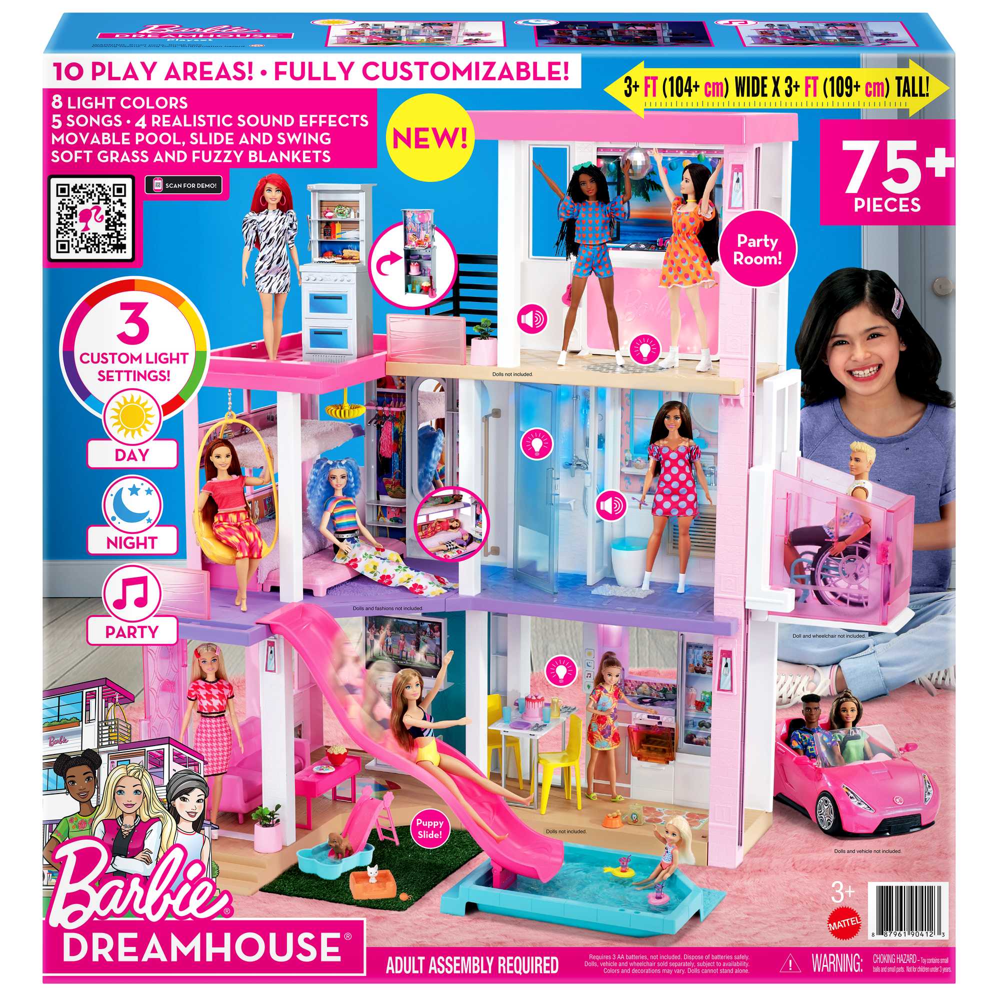 Barbie 3 deals storey dream house