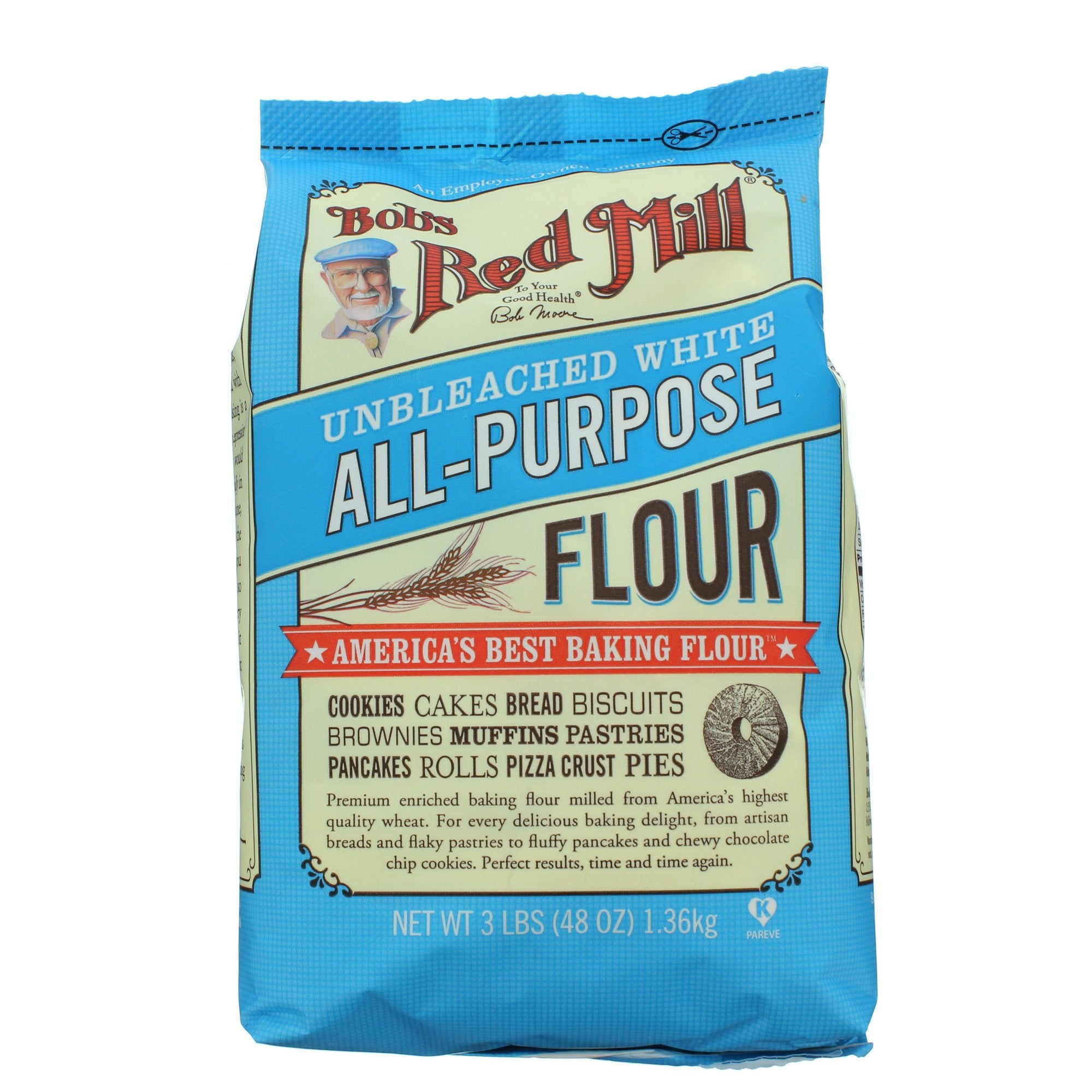 UNBLEACHED WHITE ALL PURPOSE FLOUR (2.27KG)