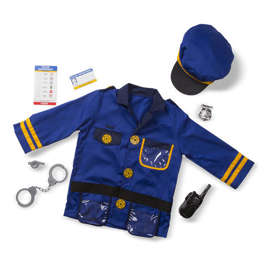 Melissa & Doug - Police Officer Role Play Costume Set 3-6 Years - BambiniJO | Buy Online | Jordan