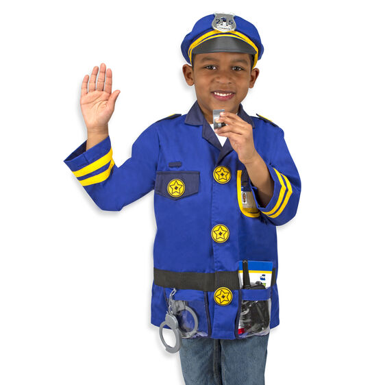 Melissa & Doug - Police Officer Role Play Costume Set 3-6 Years - BambiniJO | Buy Online | Jordan