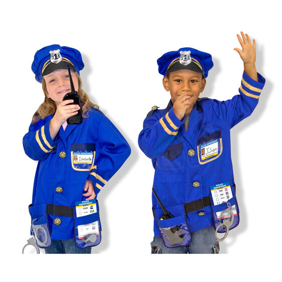 Melissa & Doug - Police Officer Role Play Costume Set 3-6 Years - BambiniJO | Buy Online | Jordan