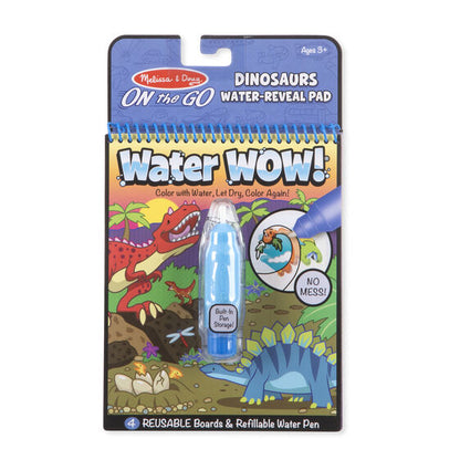 Melissa & Doug  - Water Wow! Dinosaurs Water-Reveal Pad - On the Go Travel Activity - BambiniJO | Buy Online | Jordan