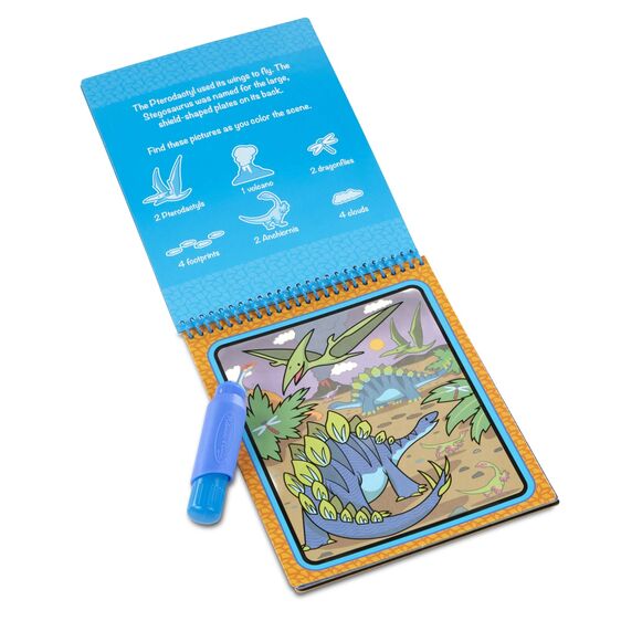 Melissa & Doug  - Water Wow! Dinosaurs Water-Reveal Pad - On the Go Travel Activity - BambiniJO | Buy Online | Jordan