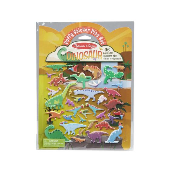 Melissa & Doug Puffy Sticker Play Set - Dinosaur - BambiniJO | Buy Online | Jordan