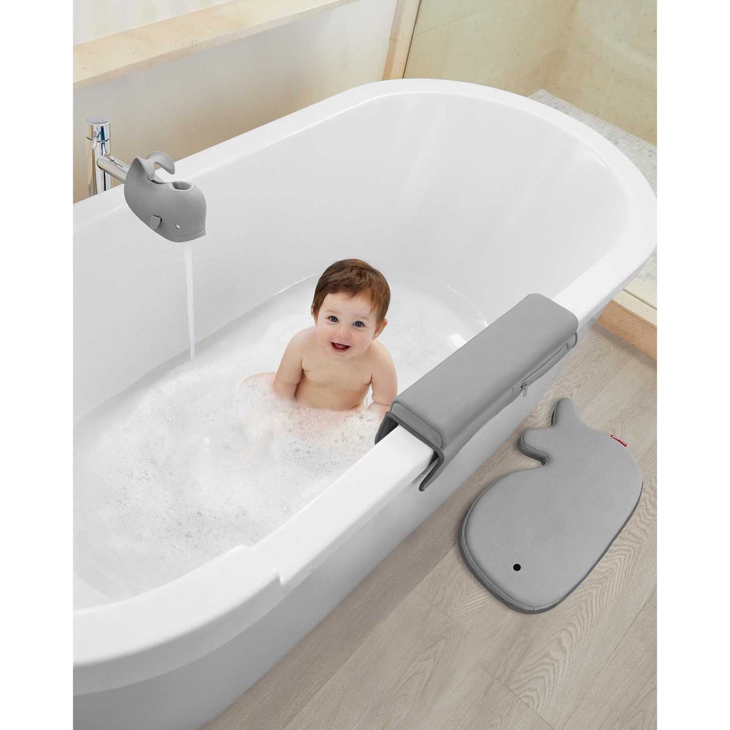 Skip Hop - Moby Bathtime Essentials Kit - Grey - BambiniJO | Buy Online | Jordan