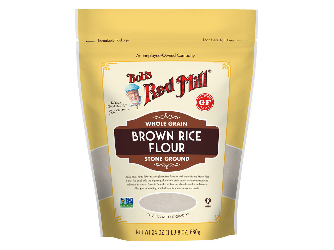 BROWN RICE FLOUR (680G) - GLUTEN FREE