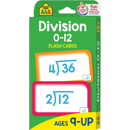 Division 0-12 - Flash Cards