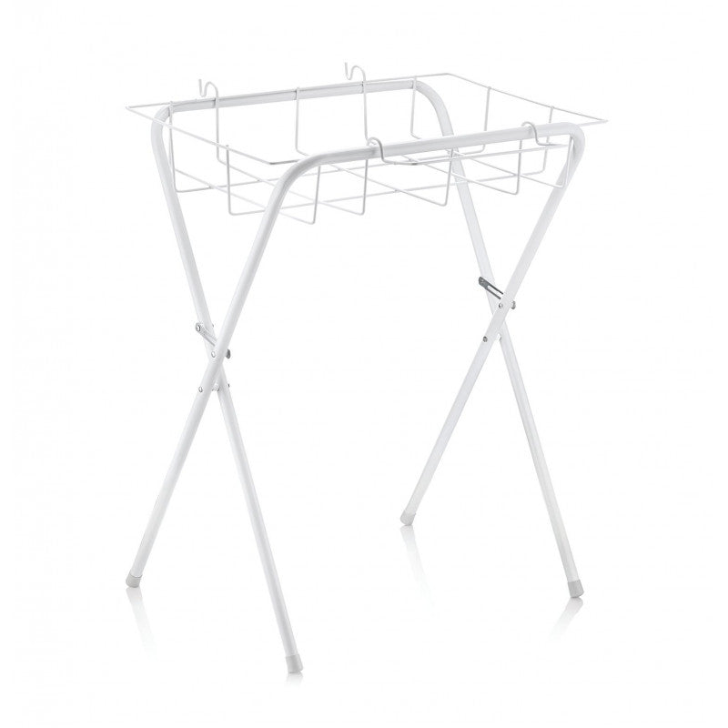 BabyJem - Bath Stand With Basket, White