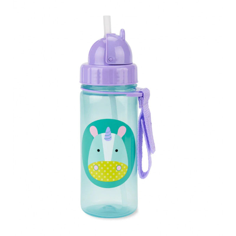 Zoo Straw Bottle Eureka - Unicorn - 384.5ml