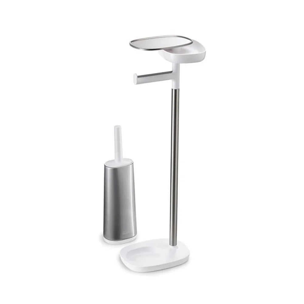 Joseph Joseph - EasyStore™ Plus Toilet Paper Holder with Flex™ Steel Toilet Brush