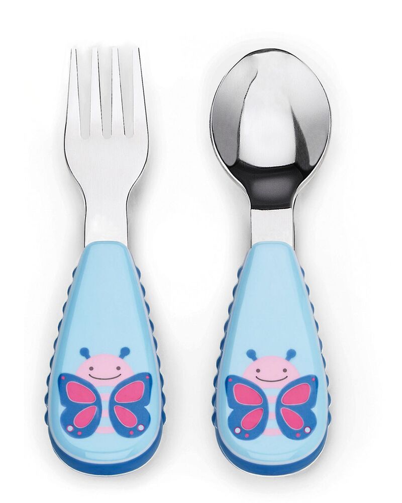 Zootensils Fork & Spoon Blossom - Butterfly