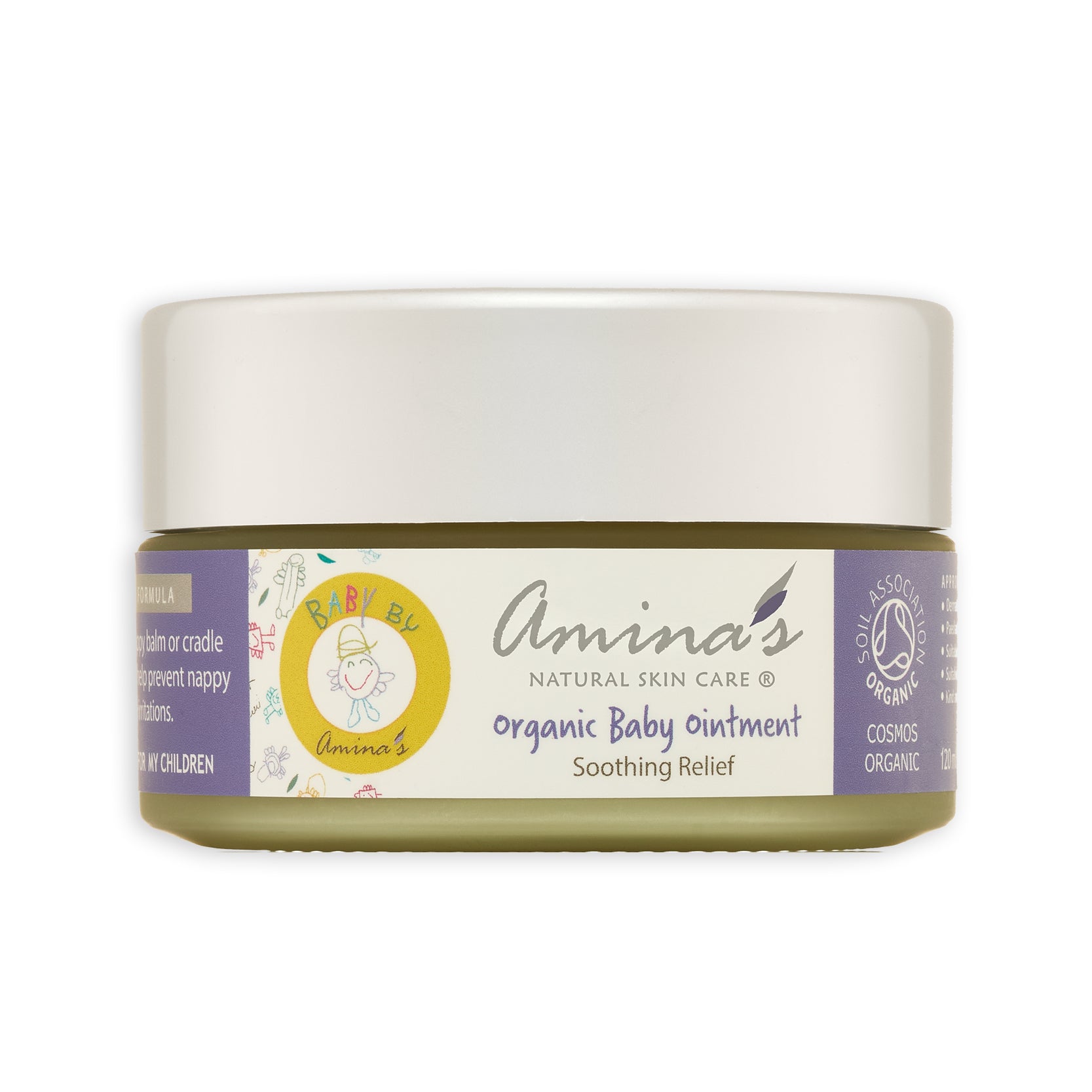 Amina's Organic Baby Nappy & Cradle Cap Ointment, 50ml