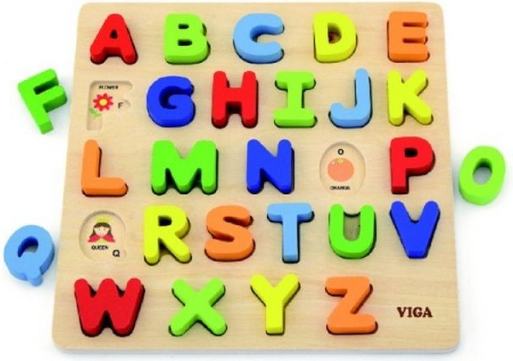 BLOCK PUZZLE - ALPHABET UPPERCAS - BambiniJO | Buy Online | Jordan