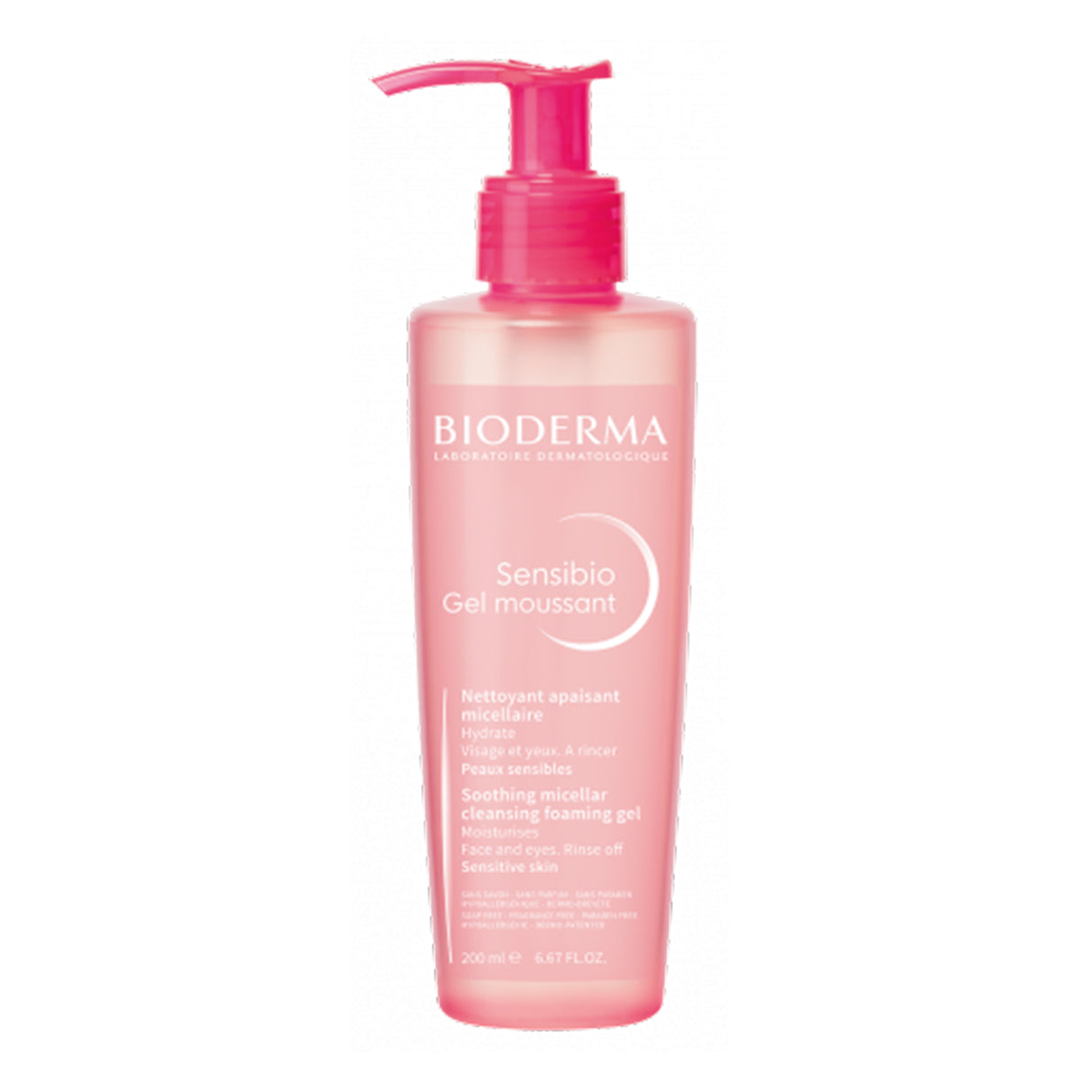 Bioderma - SENSIBIO GEL MOUSSANT 200ml | Soothing cleansing gel for sensitive skin