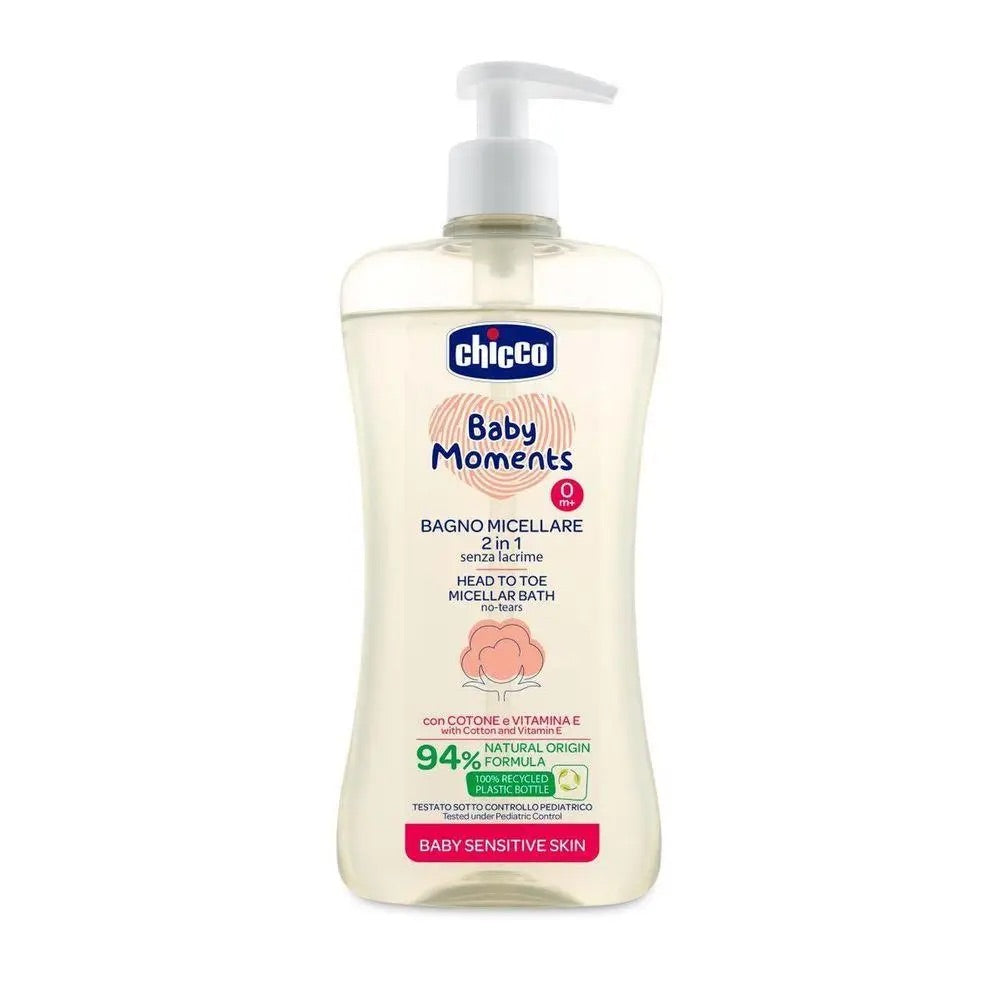 Chicco Head To Toe Micellar Bath | Sensitive | 500ml