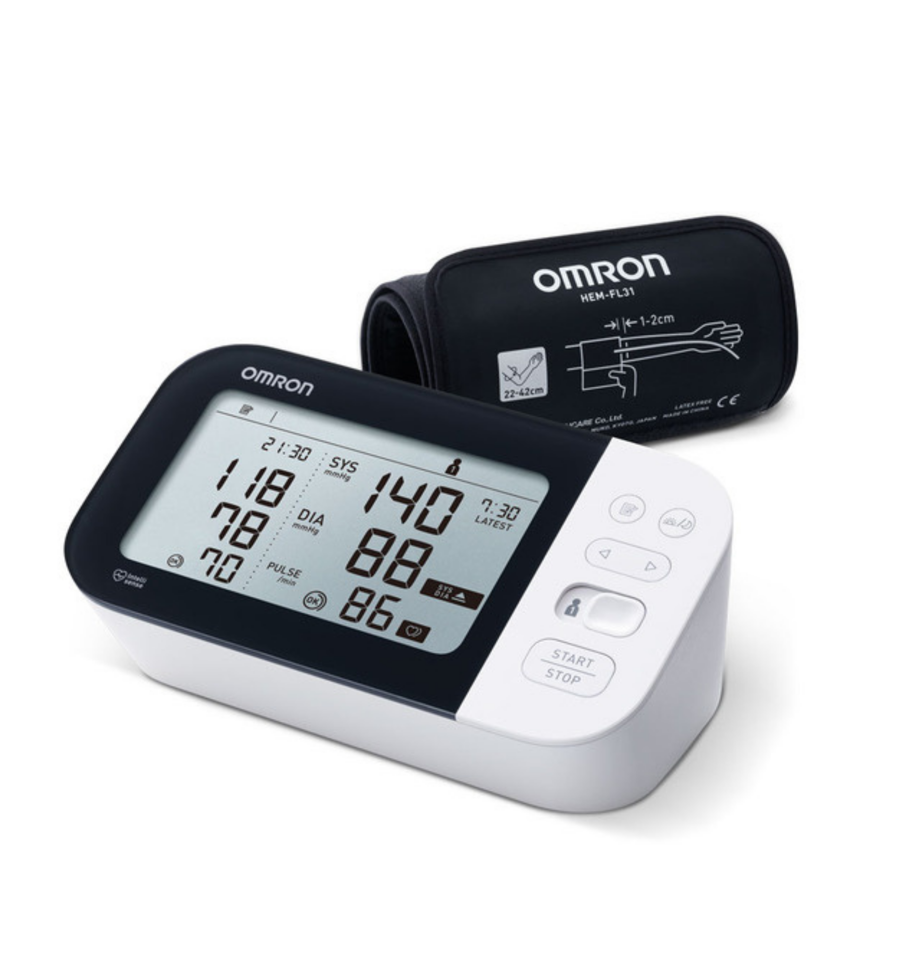 Omron - Blood Pressure Monitor M7 Intelli IT - Arm