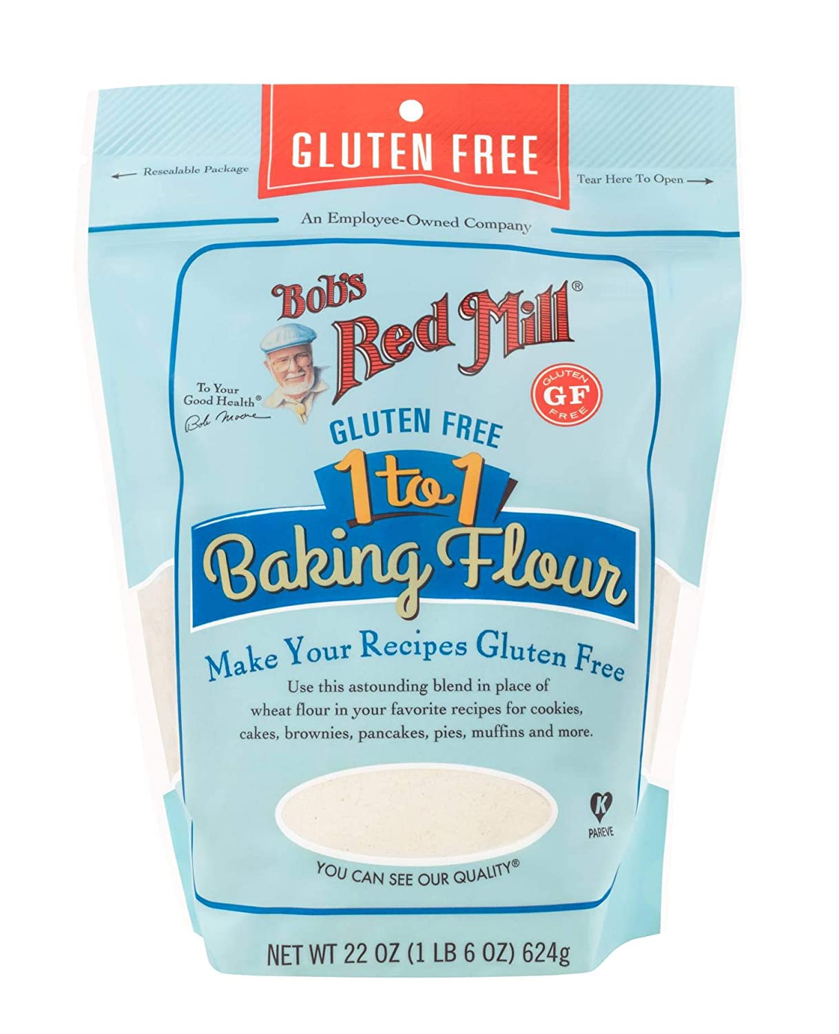 1 TO 1 BAKING FLOUR (624G) - GLUTEN FREE