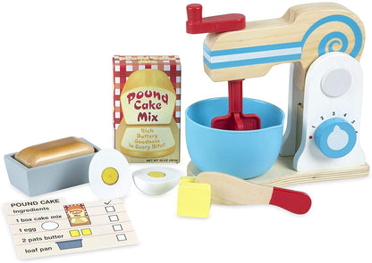 Melissa & Doug -  WOODEN MAKE-A-CAKE MIXER SET - BambiniJO | Buy Online | Jordan