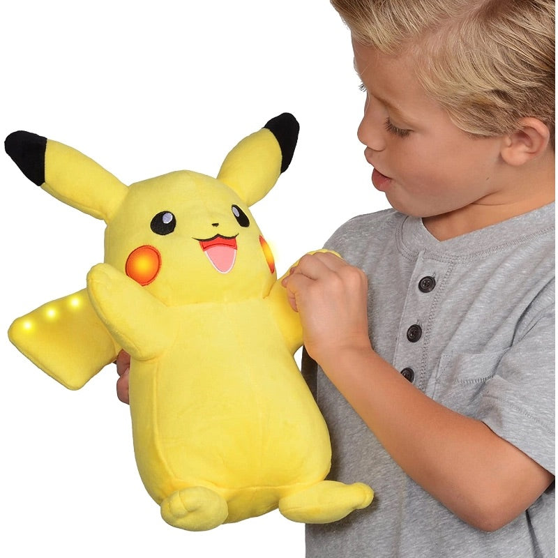 Pokémon power action clearance interactive plush pikachu